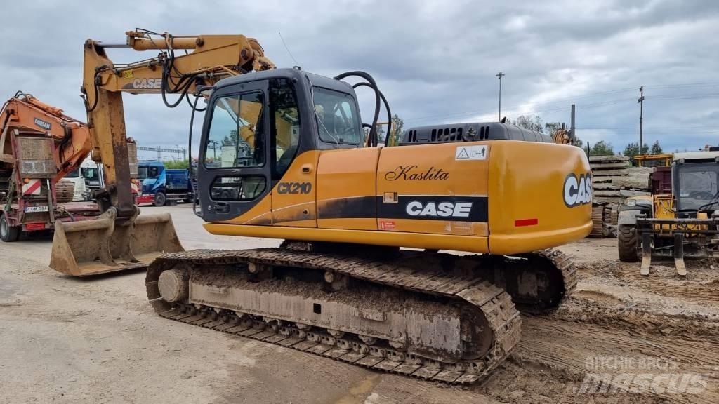 CASE CX 210 LC Vikšriniai ekskavatoriai