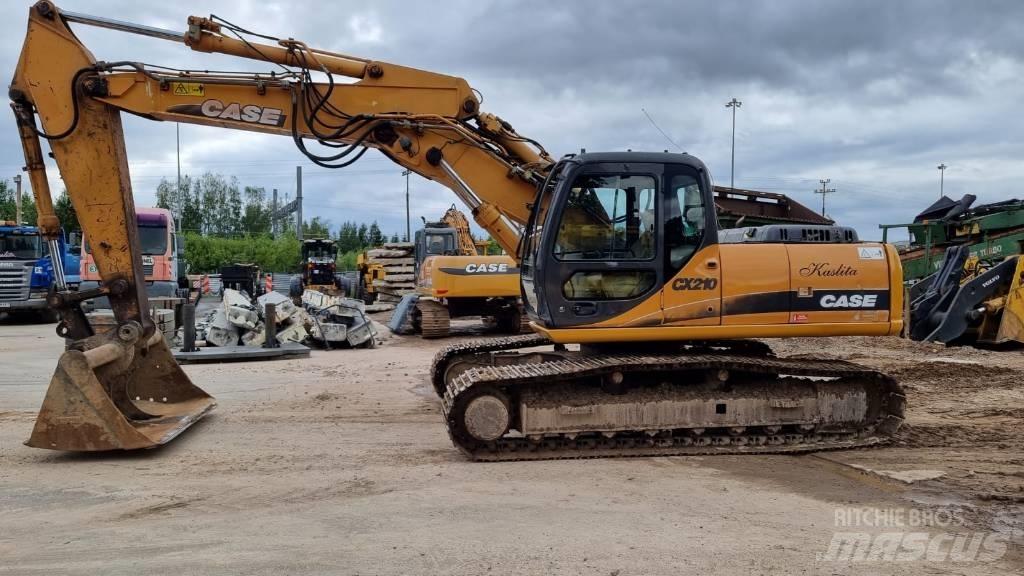 CASE CX 210 LC Vikšriniai ekskavatoriai