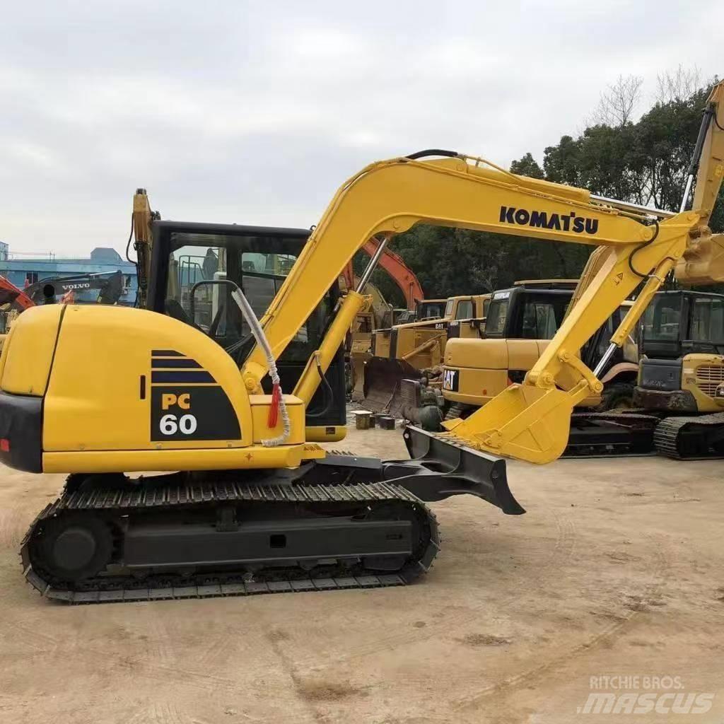 Komatsu PC 60 Vikšriniai ekskavatoriai