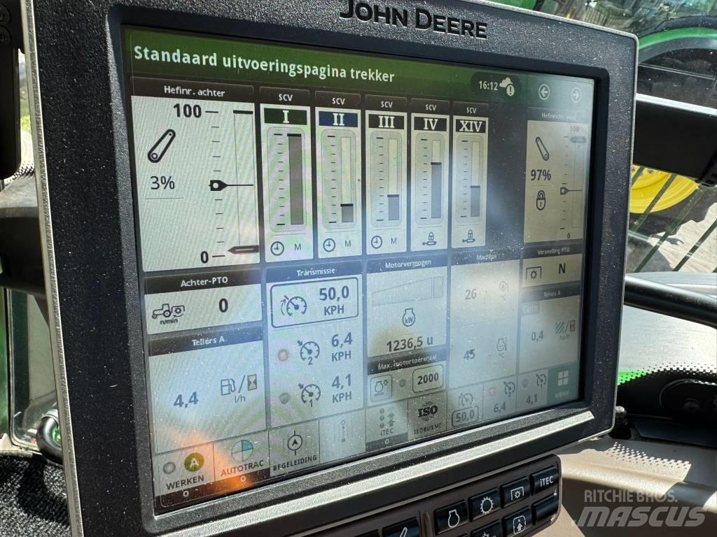 John Deere 6R 195 Traktoriai