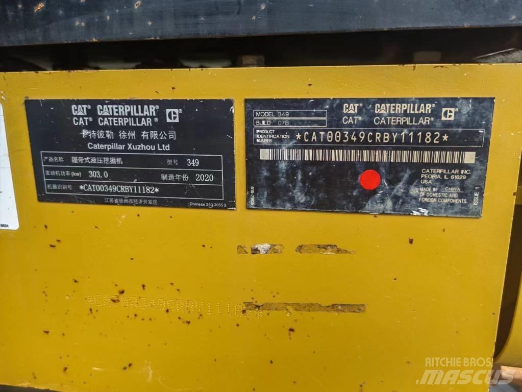 CAT 2020 CAT 349 Ratiniai ekskavatoriai