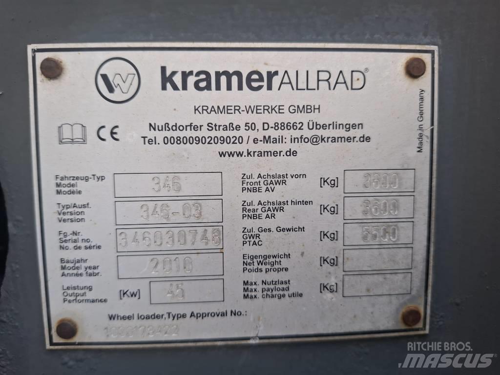 Kramer 750 Naudoti ratiniai krautuvai