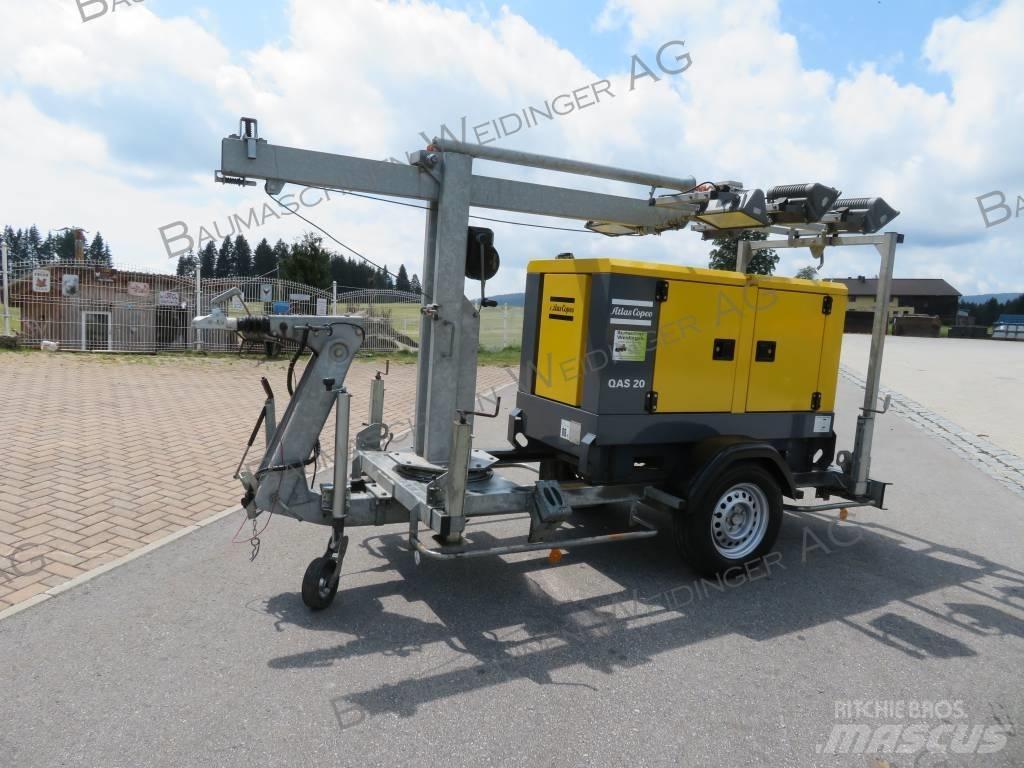 Atlas Copco QAS 20 Dyzeliniai generatoriai
