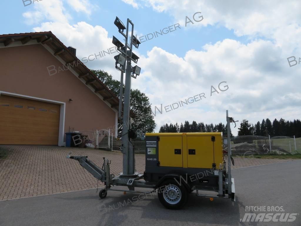 Atlas Copco QAS 20 Dyzeliniai generatoriai