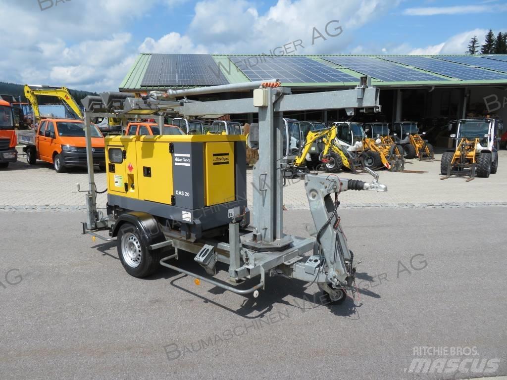 Atlas Copco QAS 20 Dyzeliniai generatoriai