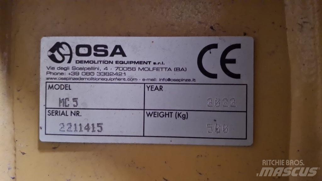 OSA MC5 Trupintuvai