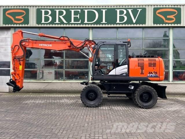 Hitachi ZX 170 W-6 Ratiniai ekskavatoriai