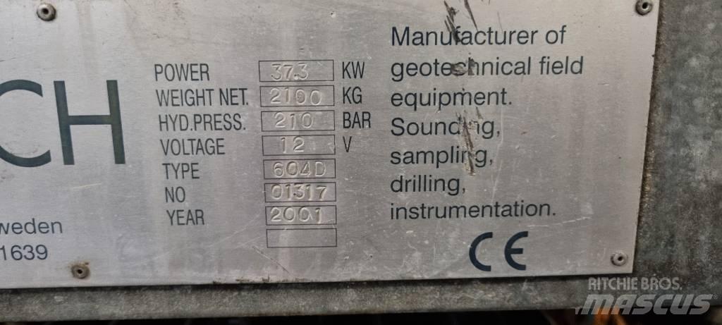  Geotech 604D Kita gręžimo technika