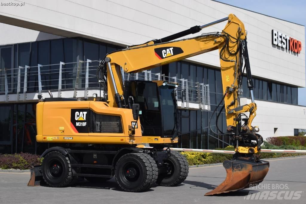 CAT M 318 F Ratiniai ekskavatoriai