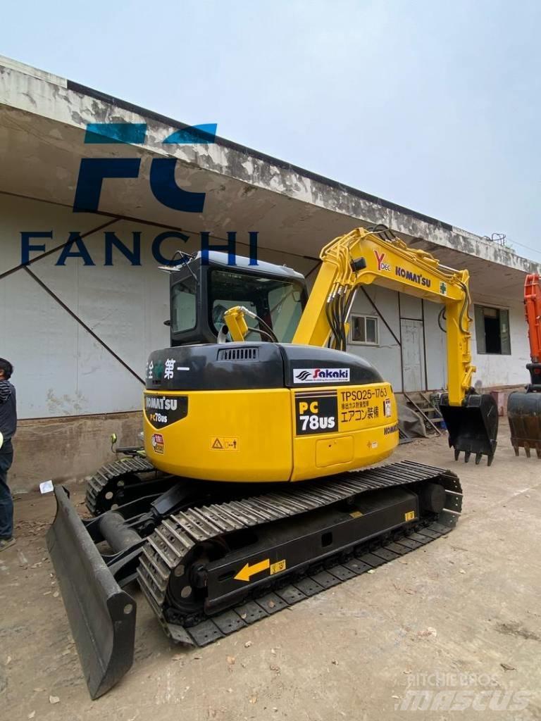 Komatsu 78US Mini ekskavatoriai < 7 t