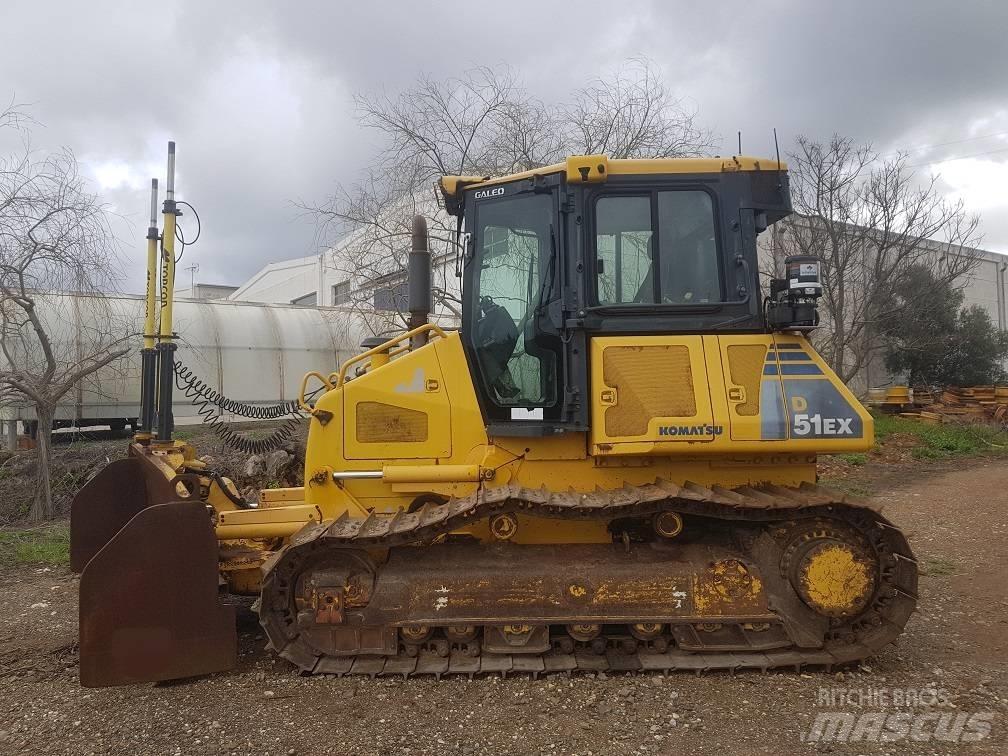 Komatsu D 51 EX-22 Vikšriniai buldozeriai