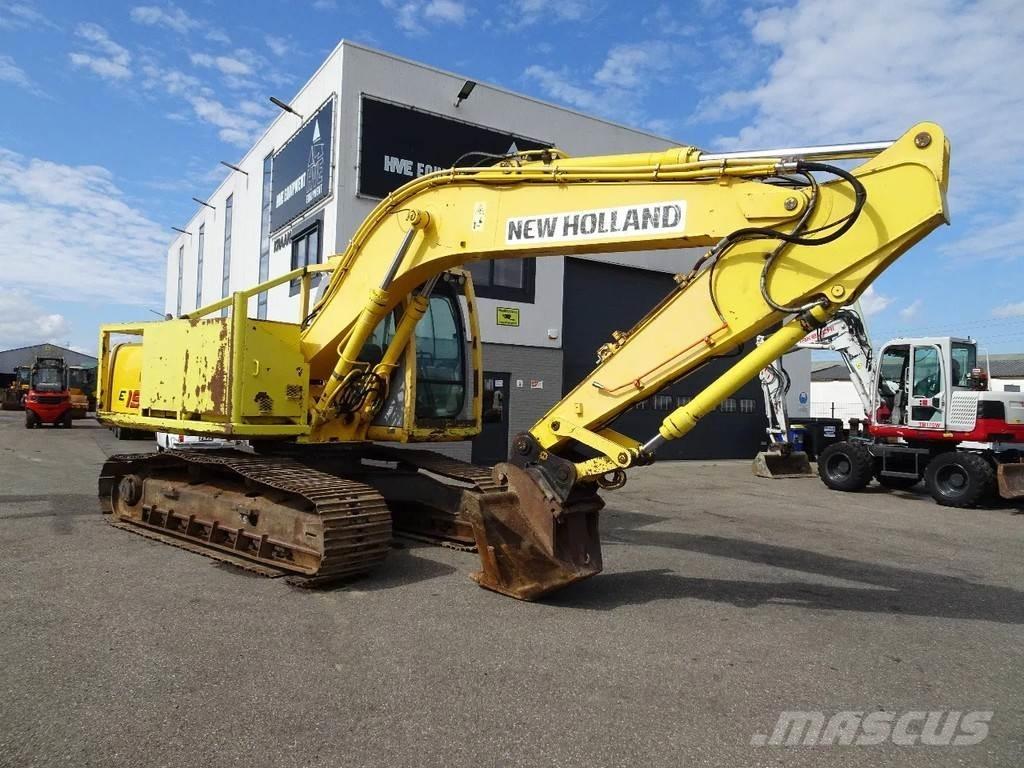 New Holland E195 Vikšriniai ekskavatoriai