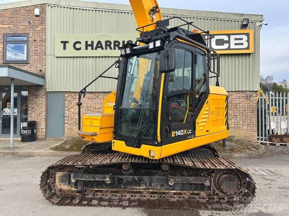 JCB 140X Vikšriniai ekskavatoriai