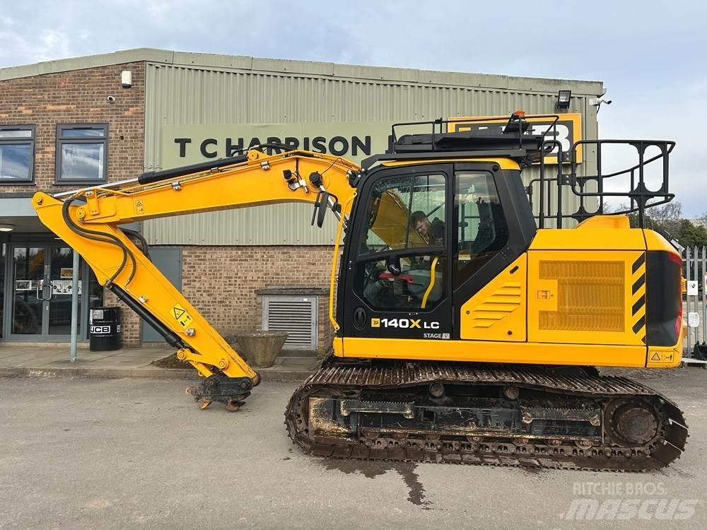 JCB 140X Vikšriniai ekskavatoriai