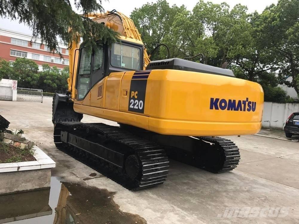 Komatsu pc220-7 Vikšriniai ekskavatoriai