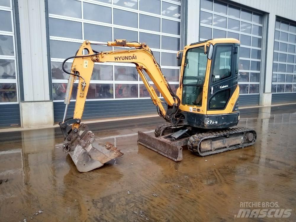 Hyundai Robex 27Z-9 Mini ekskavatoriai < 7 t