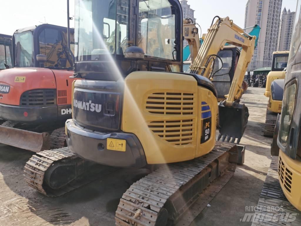 Komatsu PC50 Vikšriniai ekskavatoriai