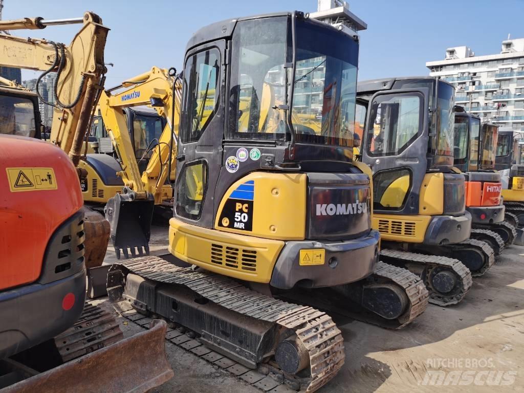 Komatsu PC50 Vikšriniai ekskavatoriai