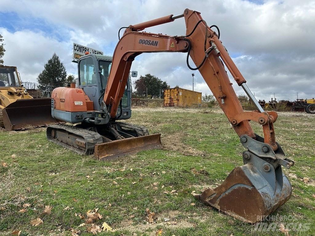 Doosan Solar 55 Mini ekskavatoriai < 7 t