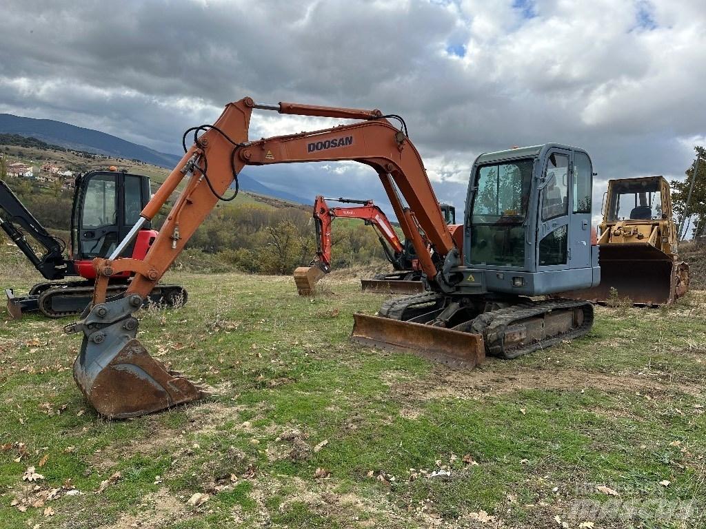 Doosan Solar 55 Mini ekskavatoriai < 7 t
