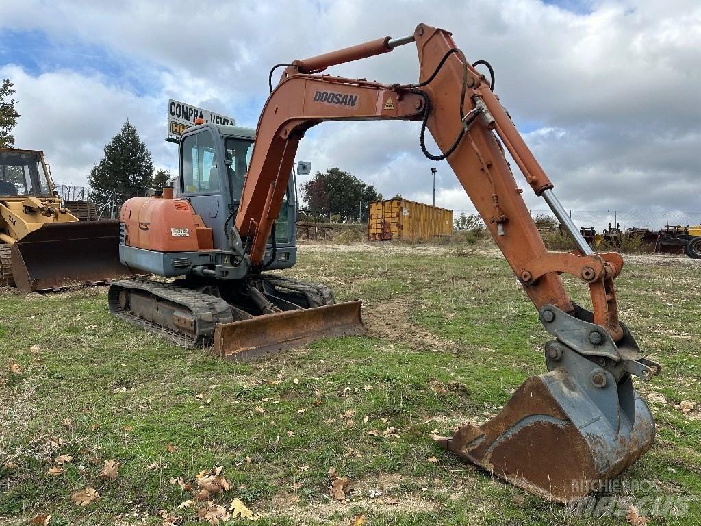 Doosan Solar 55 Mini ekskavatoriai < 7 t