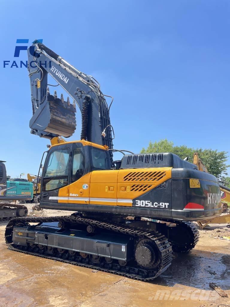 Hyundai 305lC-9T Vikšriniai ekskavatoriai
