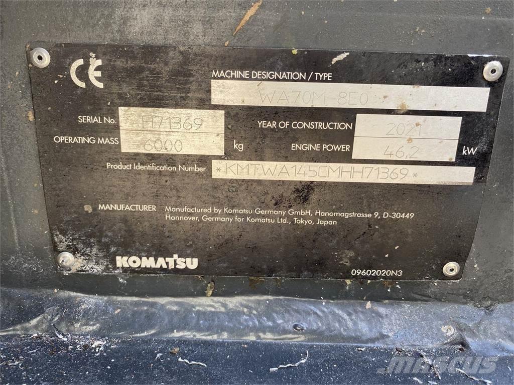 Komatsu WA70M-8EO Daugiafunkciniai pakrovėjai