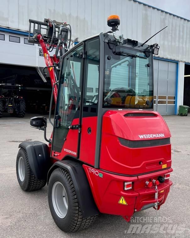 Weidemann 1190E Naudoti ratiniai krautuvai