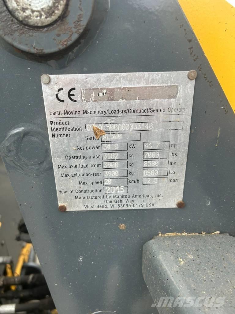 Mustang AL 506 Cab Daugiafunkciniai pakrovėjai