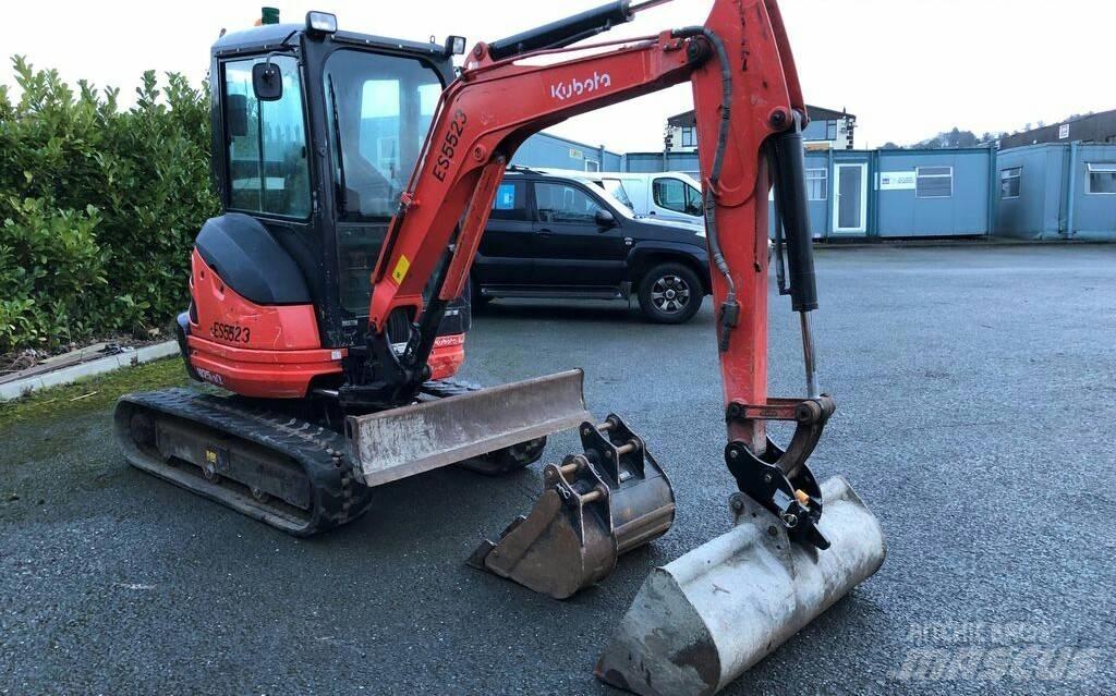 Kubota u25 U25 Mini ekskavatoriai < 7 t