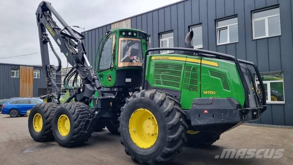 John Deere 1470 G Miško technika (Harvesteriai)