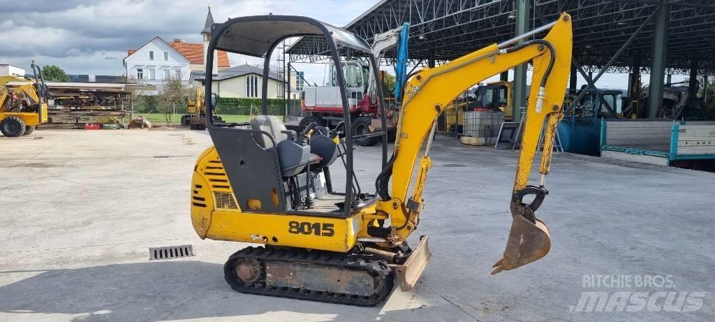 JCB 8015 Mini ekskavatoriai < 7 t