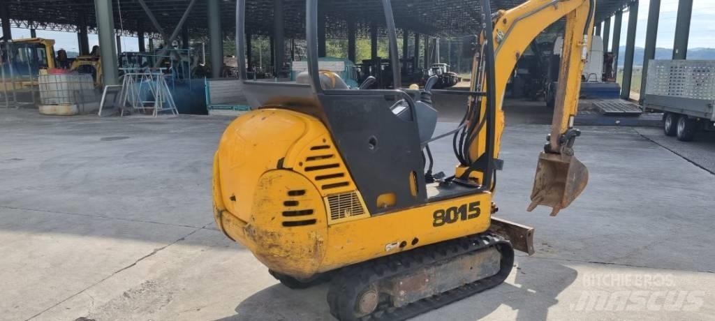 JCB 8015 Mini ekskavatoriai < 7 t