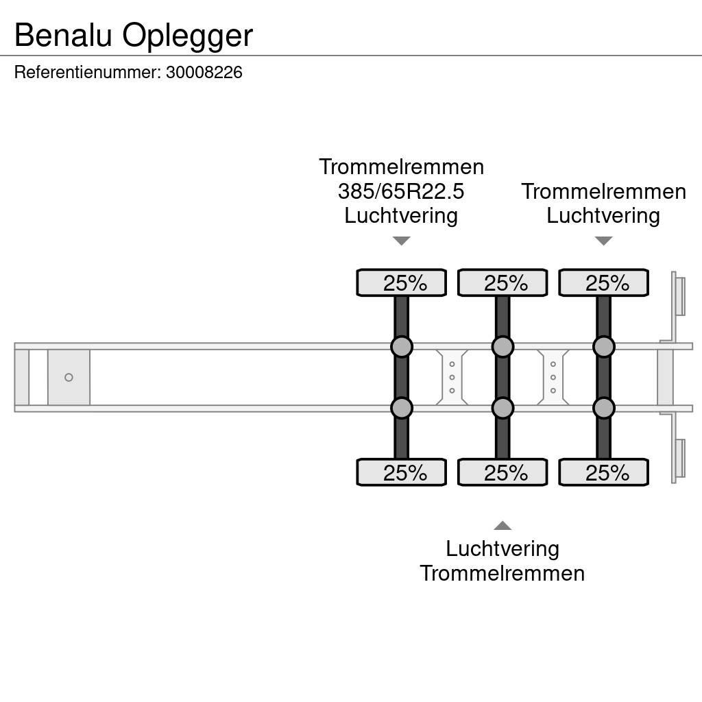 Benalu Oplegger Savivartės puspriekabės