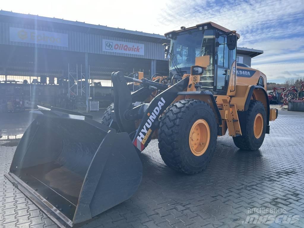 Hyundai HL940A Naudoti ratiniai krautuvai