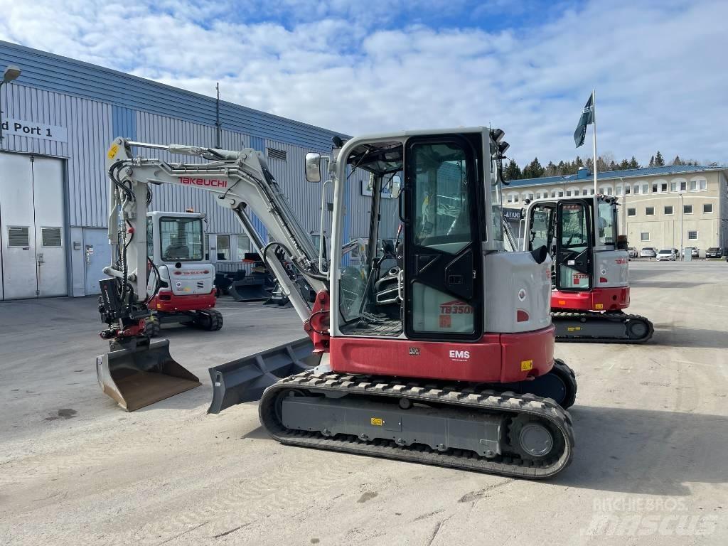 Takeuchi TB 350 R Mini ekskavatoriai < 7 t