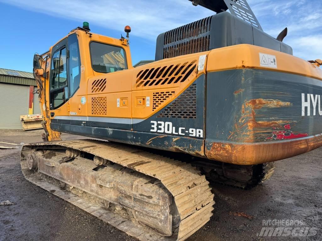 Hyundai R330 Vikšriniai ekskavatoriai