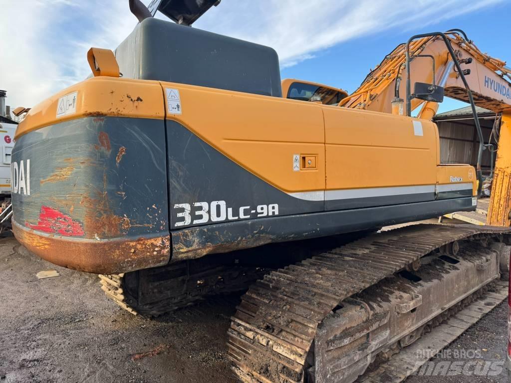 Hyundai R330 Vikšriniai ekskavatoriai