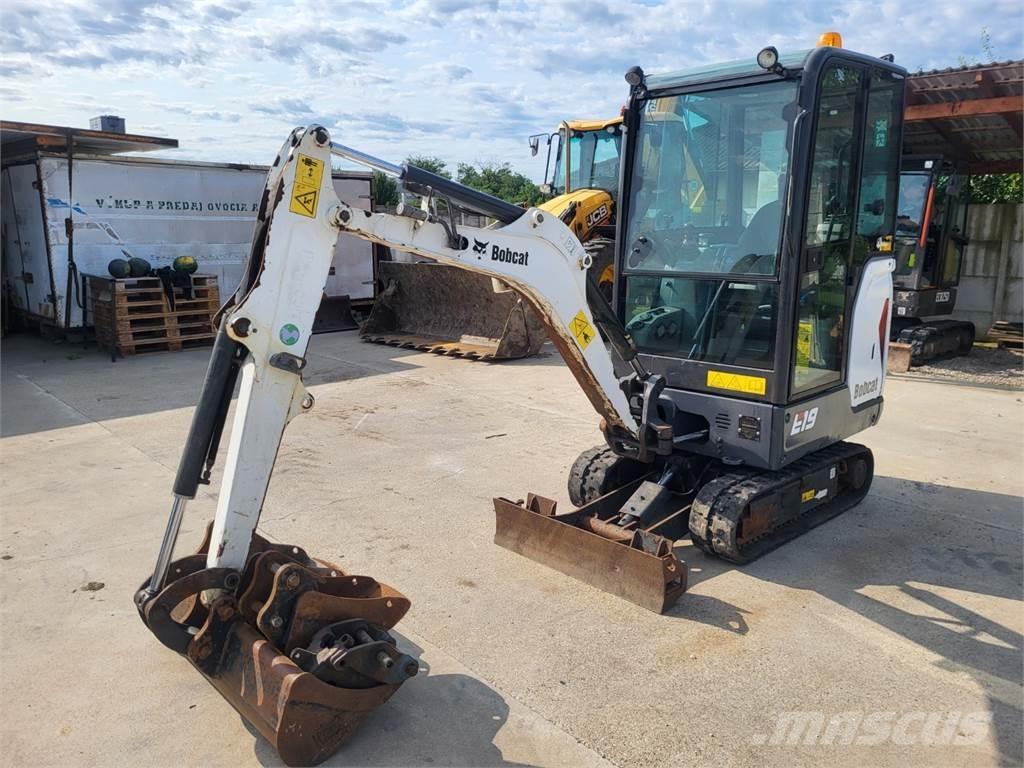 Bobcat E19 Statyba - Kita