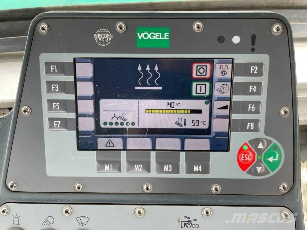 Vögele SUPER 1800-3I Asfalto klotuvai