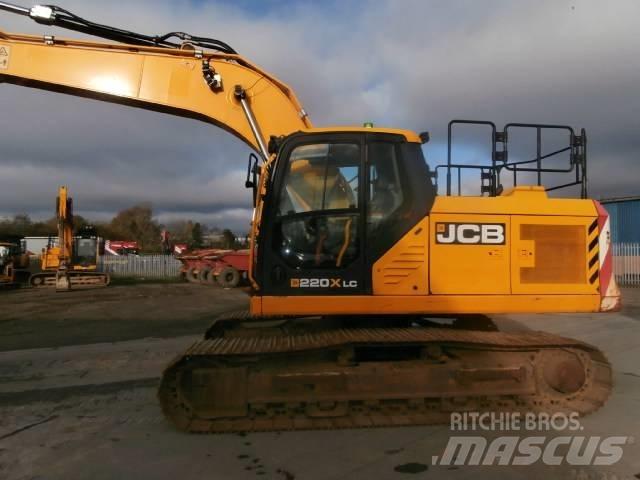 JCB 220X LC Vikšriniai ekskavatoriai