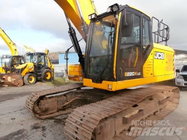 JCB 220X LC Vikšriniai ekskavatoriai