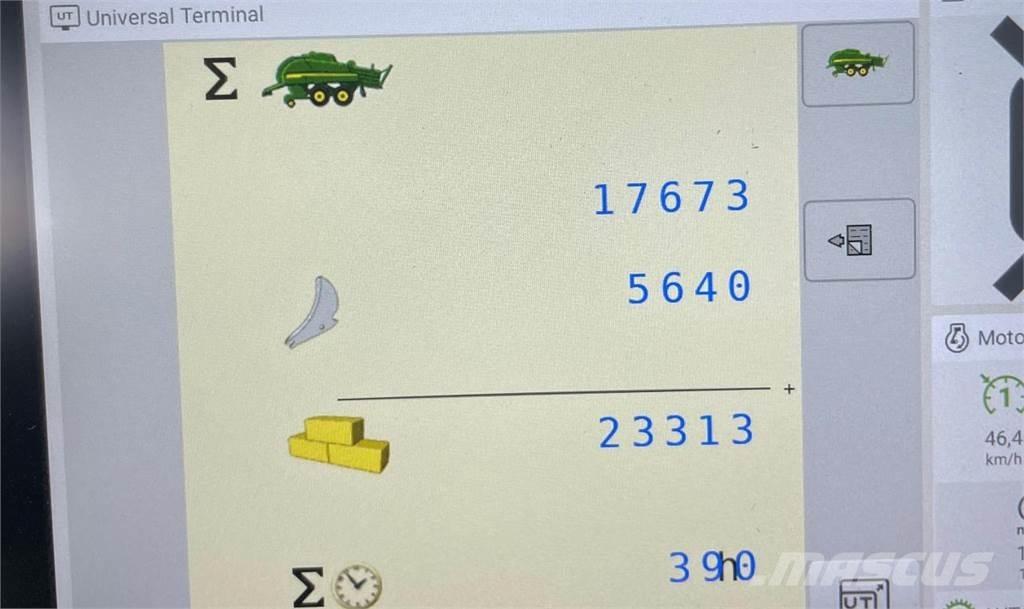 John Deere L624 Stačiakampių ryšulių presai