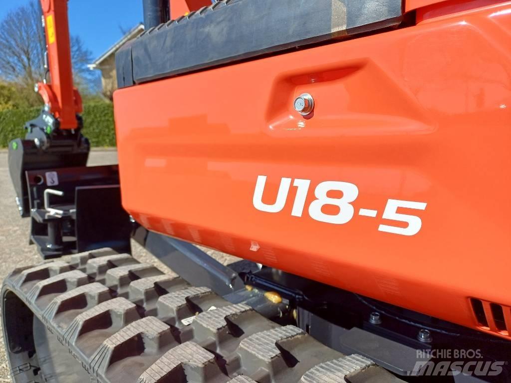 Kubota U18-5 Mini ekskavatoriai < 7 t