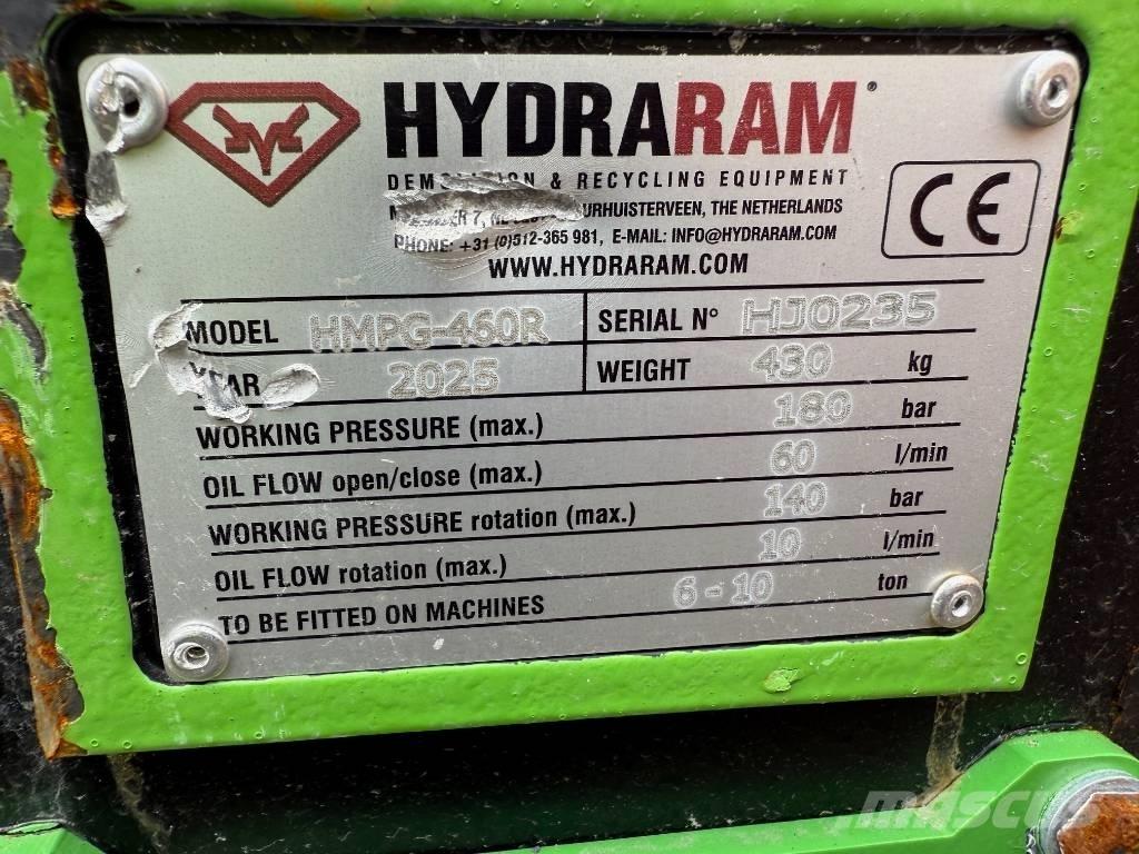 Hydraram HMPG-460R Griebtuvai