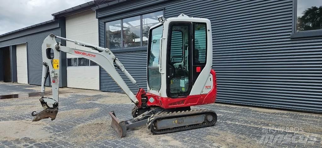 Takeuchi TB216 Mini ekskavatoriai < 7 t