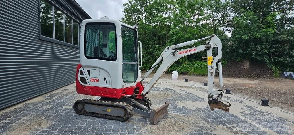 Takeuchi TB216 Mini ekskavatoriai < 7 t