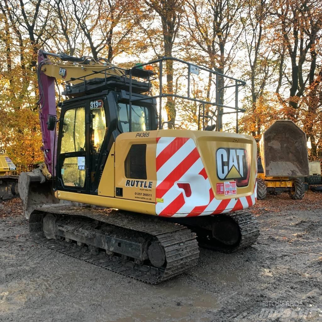 CAT 313GC Vikšriniai ekskavatoriai