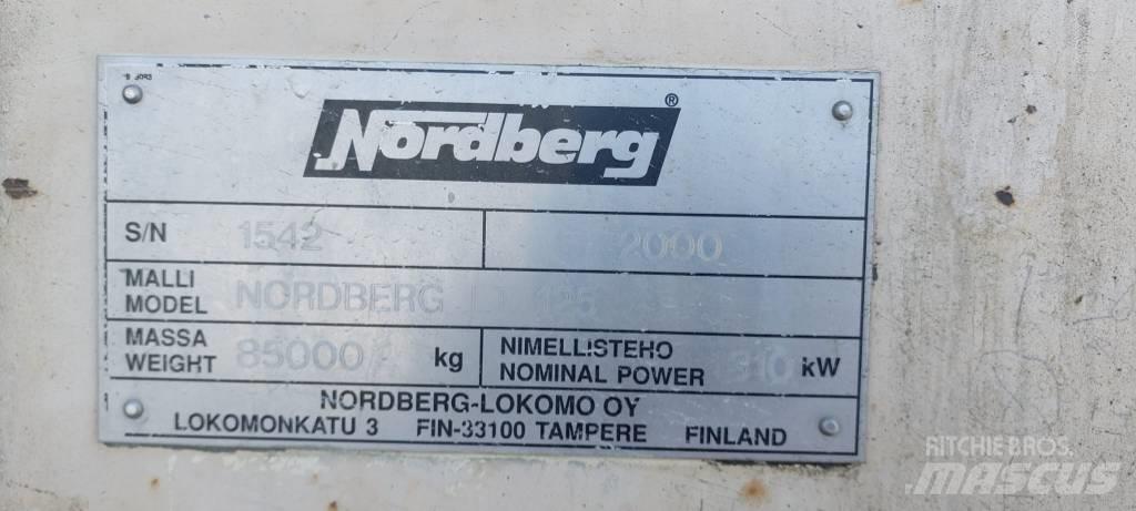 Metso Nordberg LT125 Mobilūs smulkintuvai
