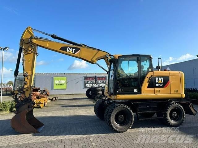 CAT M 314 F Ratiniai ekskavatoriai